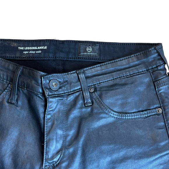 AG Leatherette The Legging Super Skinny Ankle Jeans - Picture 8 of 16
